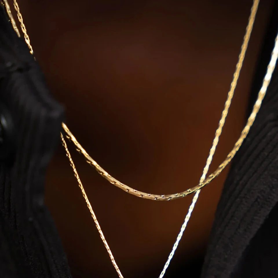 bone chain necklace