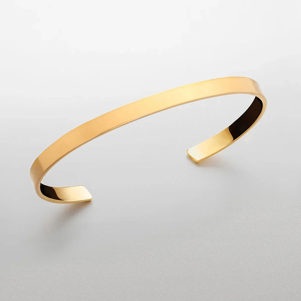 minimal cuff bracelet