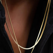 box chain necklace