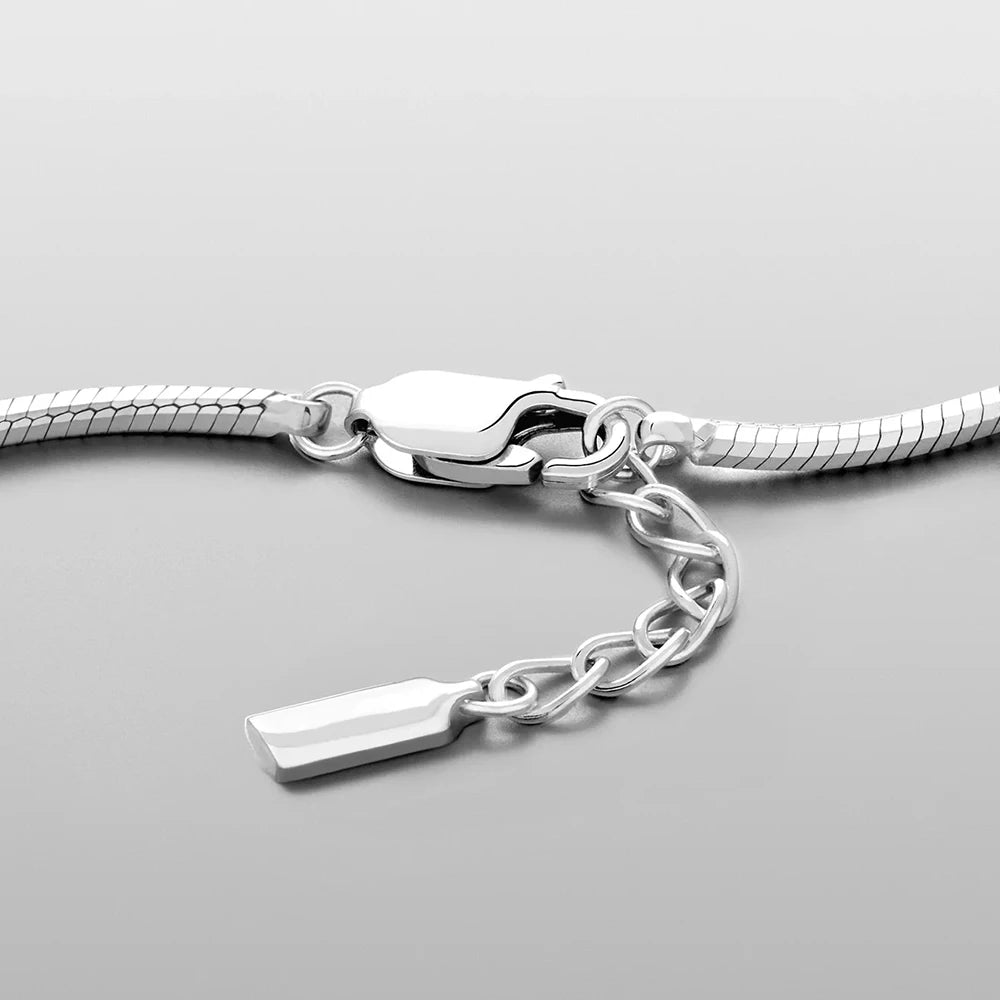 octagon chain bracelet